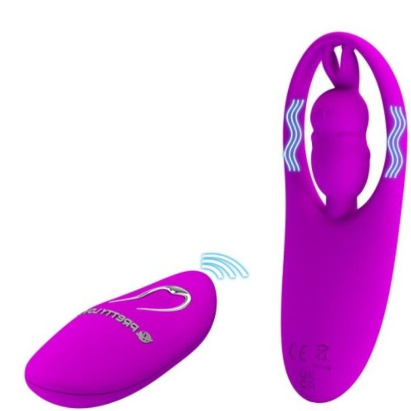 Alternative view of PRETTY LOVE - WILD RABBIT STIMULATOR FOR PANTIES WITH REMOTE CONTROL LILAC