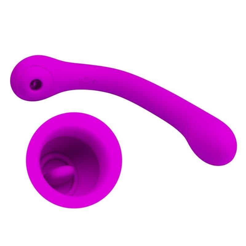 Alternative view of PRETTY LOVE - ALEX LILAC VIBRATOR AND CLITORAL SUCKER