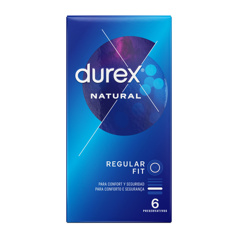 Alternative view of DUREX - NATURAL CLASSIC 6 UNITS