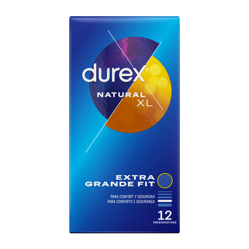 Alternative view of DUREX - NATURAL XL 12 UNITS