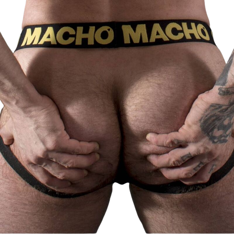 Alternative view of MACHO - MX25AC JOCK YELLOW LEATHER S