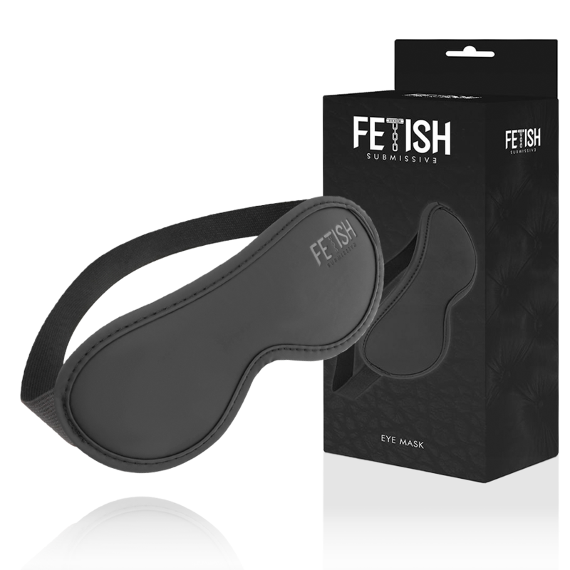 Alternative view of FETISH SUBMISSIVE - VEGAN LEATHER MASK II WITH NOPRENE LINING