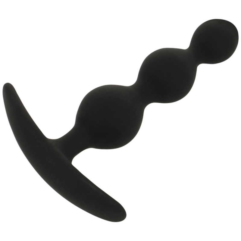 Alternative view of BLACKSILVER - RUPERT ANAL BALL CHAIN 10 CM