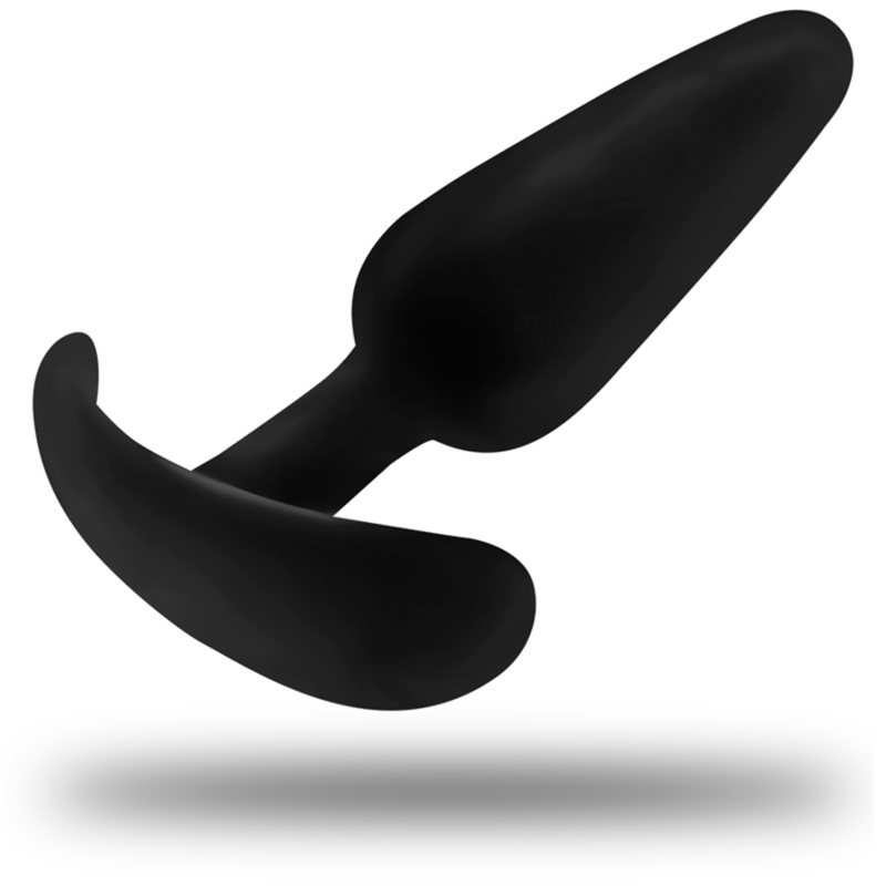 Alternative view of BLACKSILVER - KAEL SILICONE ANAL PLUG WITH MEDIUM HANDLE