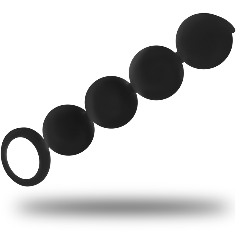Alternative view of BLACKSILVER - LENNON ANAL ROSARY 4 SILICONE SPHERES 15 CM
