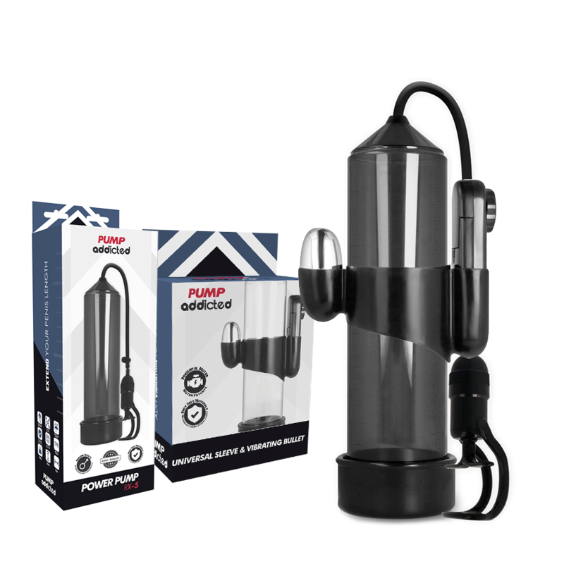 Alternative view of PUMP ADDICTED - RX5 BLACK VIBRATOR