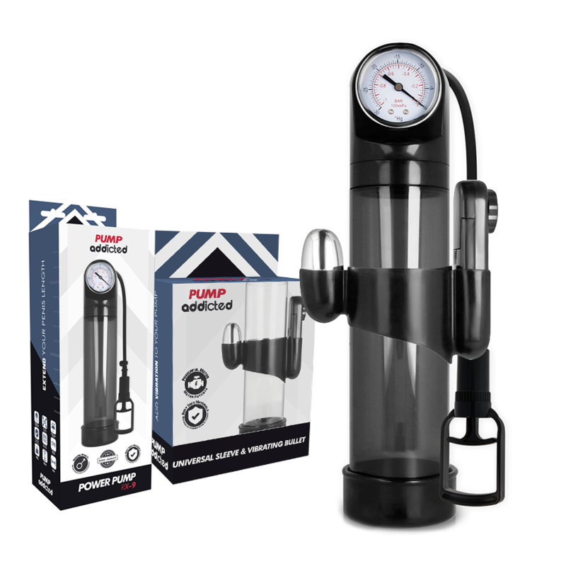 Alternative view of PUMP ADDICTED - RX9 BLACK VIBRATOR