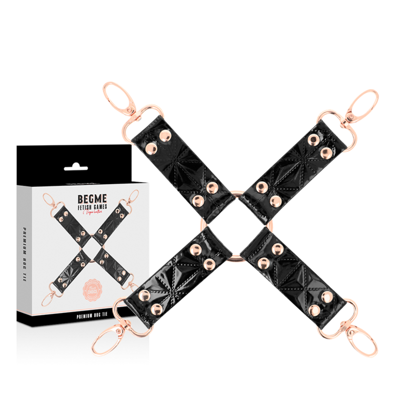 Alternative view of BEGME - BLACK EDITION VEGAN LEATHER HOG TIE