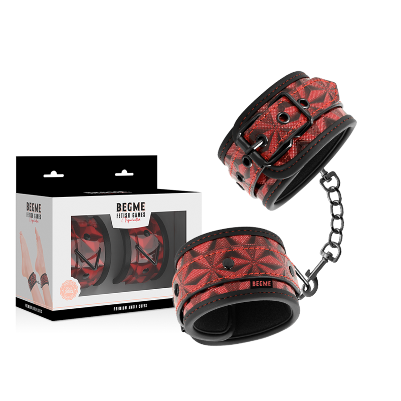 Alternative view of BEGME - RED EDITION PREMIUM ANKLE CUFFS WITH NEOPRENE LINING