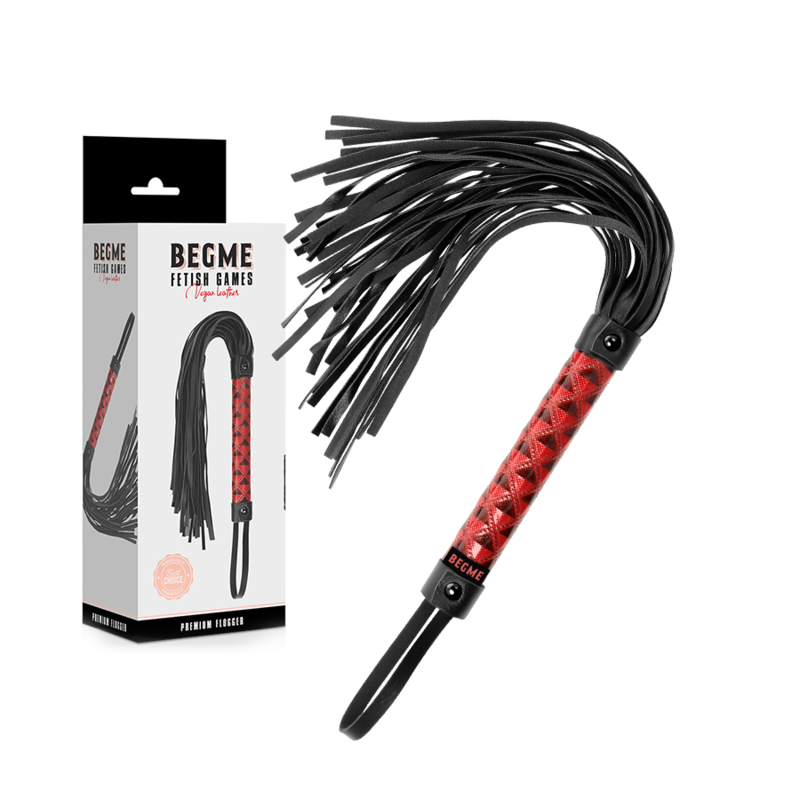 Alternative view of BEGME - RED EDITION VEGAN LEATHER FLOGGER