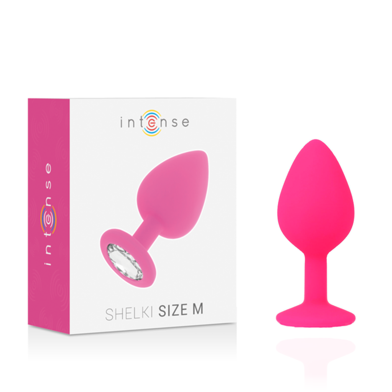 Alternative view of INTENSE - SHELKI M ANAL PLUG FUCHSIA