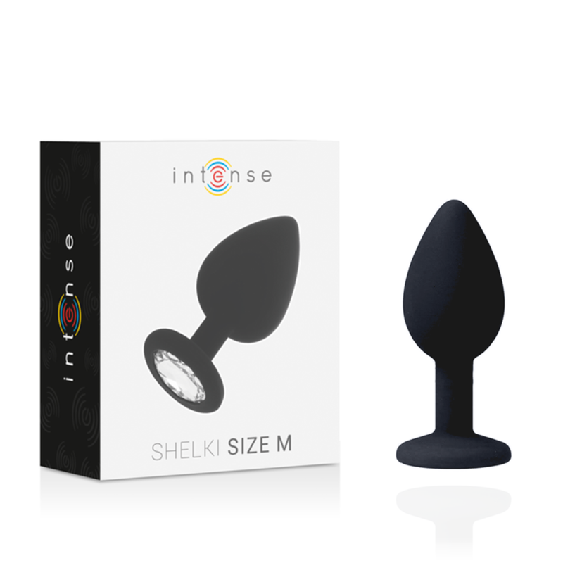 Alternative view of INTENSE - SHELKI M ANAL PLUG BLACK