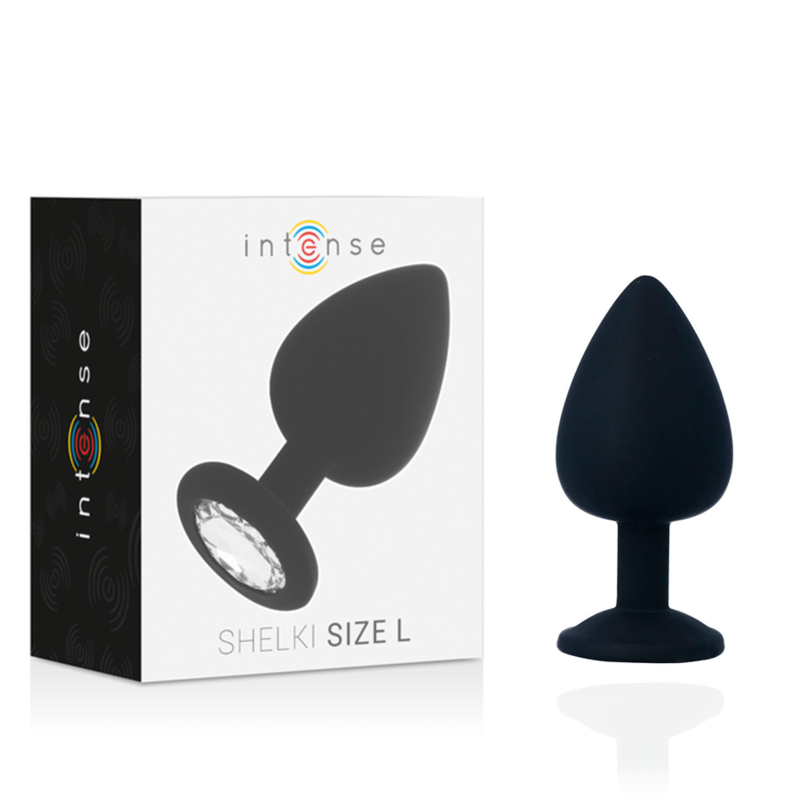 Alternative view of INTENSE - SHELKI L ANAL PLUG BLACK