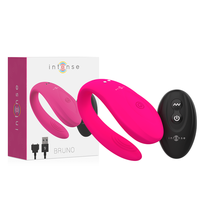 Alternative view of INTENSE - BRUNO PARTNER DOUBLE PLEASURE PINK