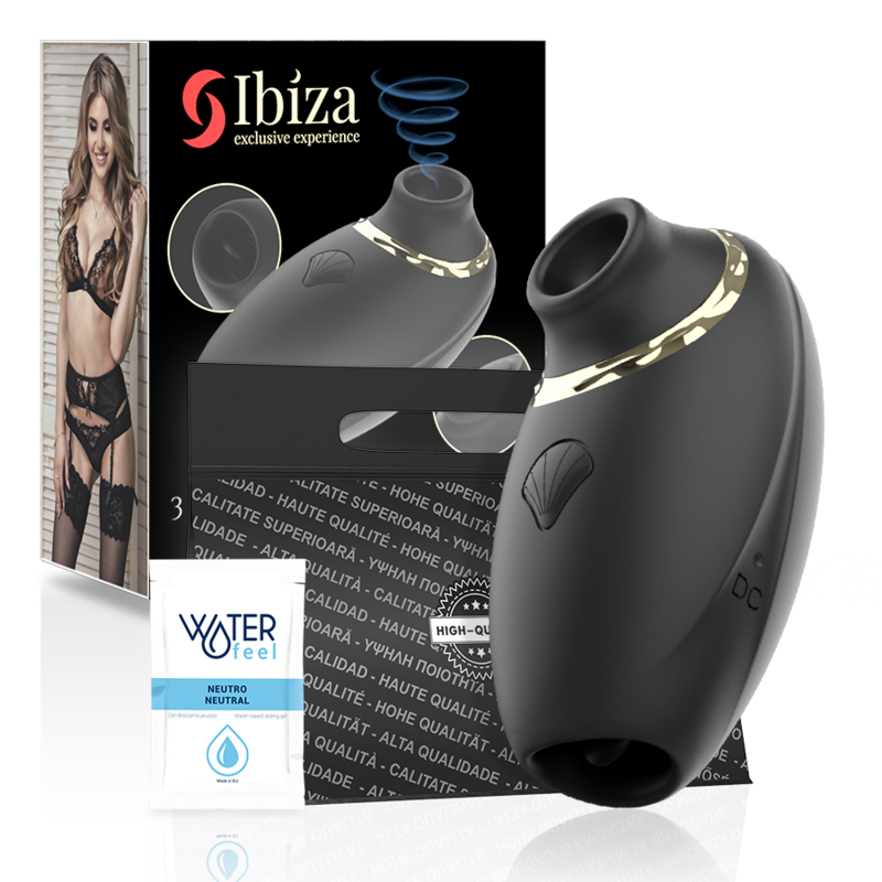 IBIZA - 3 IN 1 SUCKING, LICKING PULSING VIBE