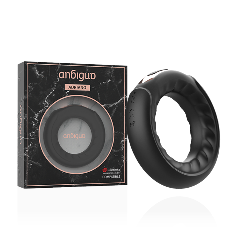 Alternative view of ANBIGUO - ADRIANO VIBRATING RING COMPATIBLE WITH WATCHME WIRELESS TECHNOLOGY