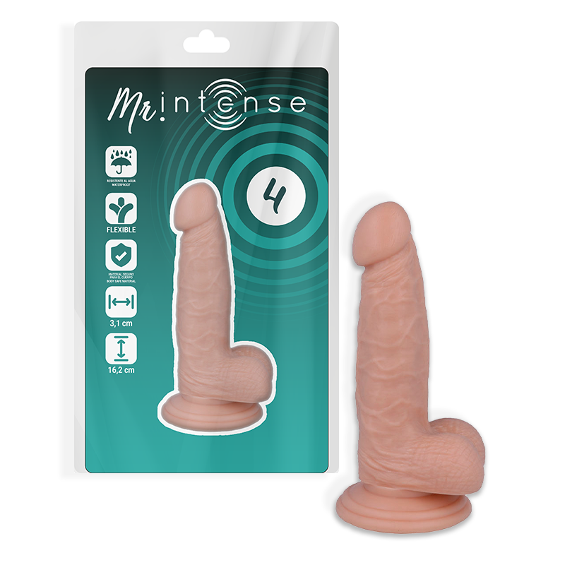 Alternative view of MR INTENSE - 4 REALISTIC COCK 16.2 CM -O- 3.1 CM