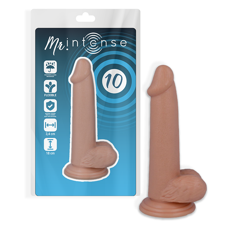 Alternative view of MR INTENSE - 10 REALISTIC COCK 18 CM -O- 3.4 CM