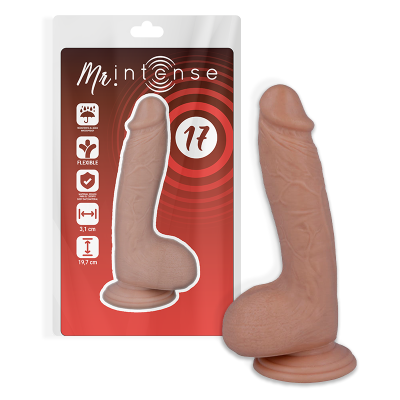 Alternative view of MR INTENSE - 17 REALISTIC COCK 19.7 CM -O- 4.1 CM