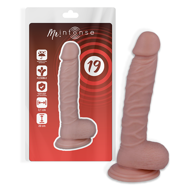 Alternative view of MR INTENSE - 19 REALISTIC COCK 20 CM -O- 3.1 CM