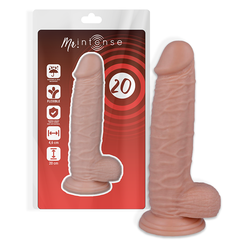 Alternative view of MR INTENSE - 20 REALISTIC COCK 20 CM -O- 4.6 CM