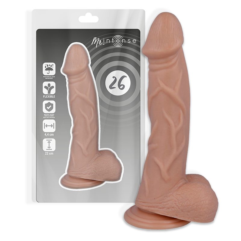Alternative view of MR INTENSE - 26 REALISTIC COCK 22 CM -O- 4.4 CM