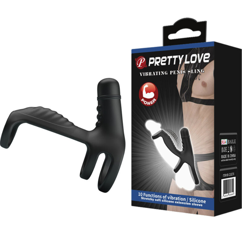 Alternative view of PRETTY LOVE - ELASTIC SOFT SILICONE EXTENSION SLEEVE