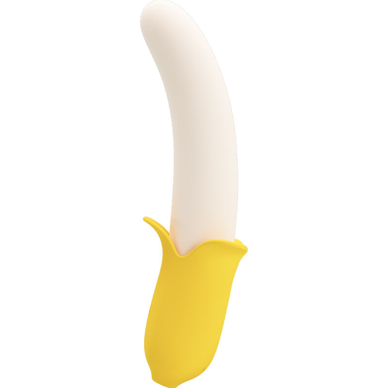 Alternative view of PRETTY LOVE - BANANA GEEK SUPER POWER 7 VIBRATIONS UPDOWN SILICONE BLACK