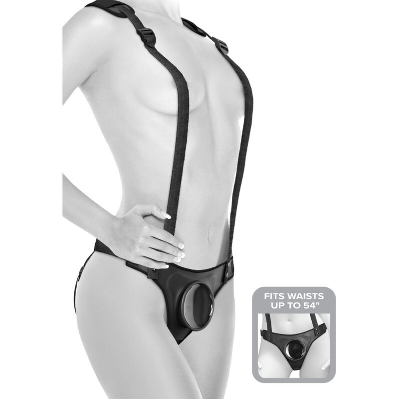 Alternative view of PIPEDREAMS - BODY DOCK STRAP-ON SUSPENDERS