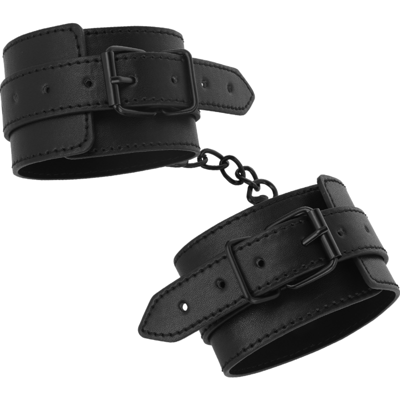 Alternative view of INTENSE - FETISH VEGAN LEATHER ANKLE CUFFS