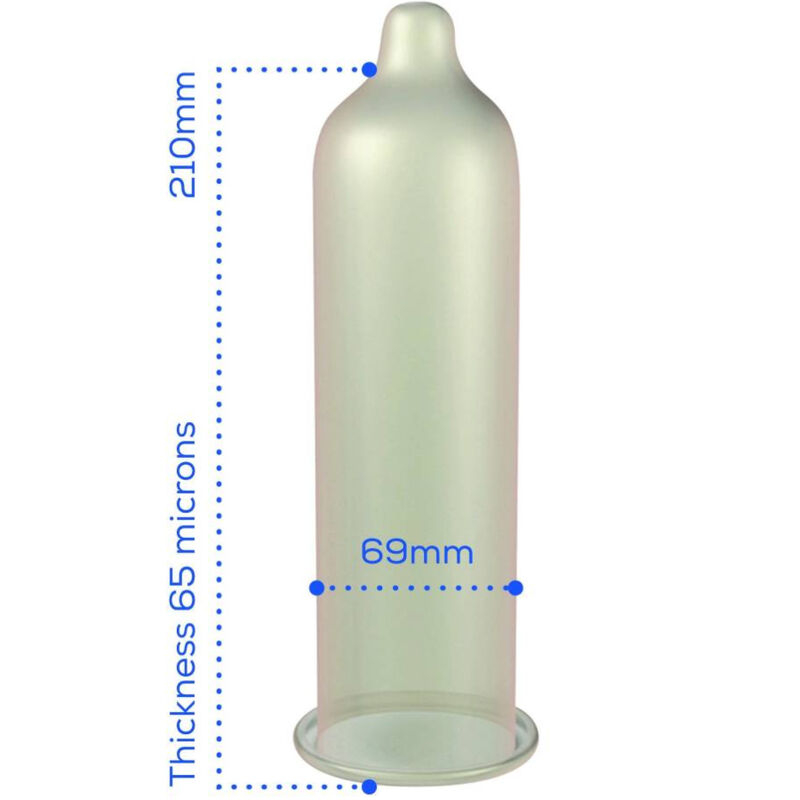 Alternative view of PASANTE - CONDOMS SIZE SUPER KING BAG 144 UNITS