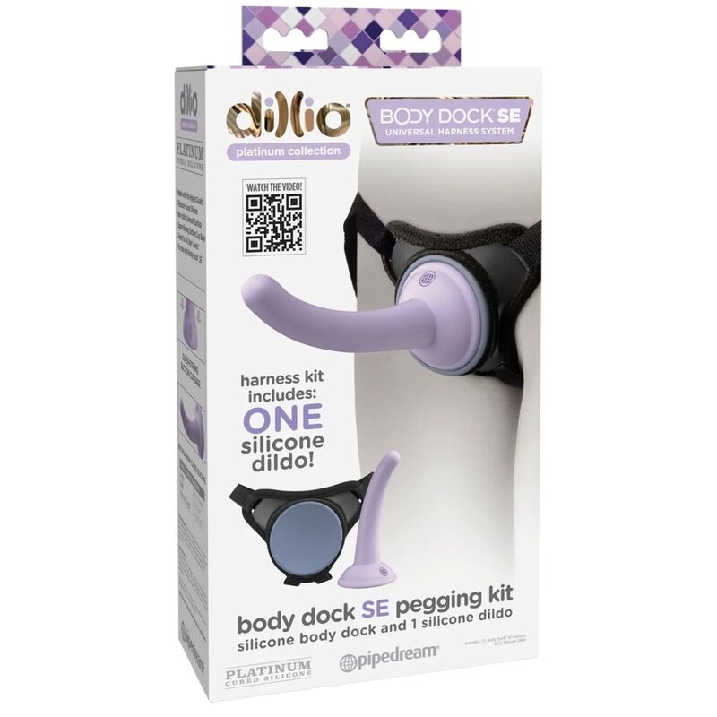 Alternative view of DILLIO - BODY DOCK VIOLET HARNESS