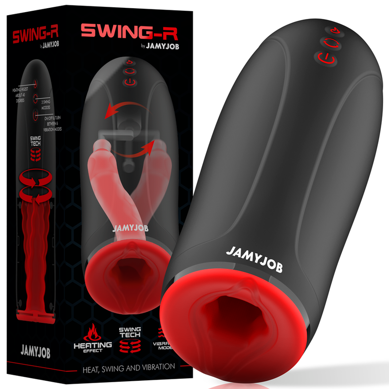 Alternative view of JAMYJOB - SWING-R HEATING EFFECT, SWING TECH AND VIBRATION MASTURBATOR