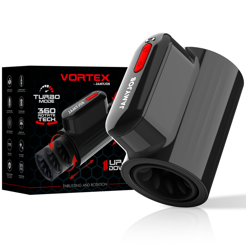 Alternative view of JAMYJOB - VORTEX THRUSTING AND 360 ROTATE TECH TURBO MODE MASTURBATOR