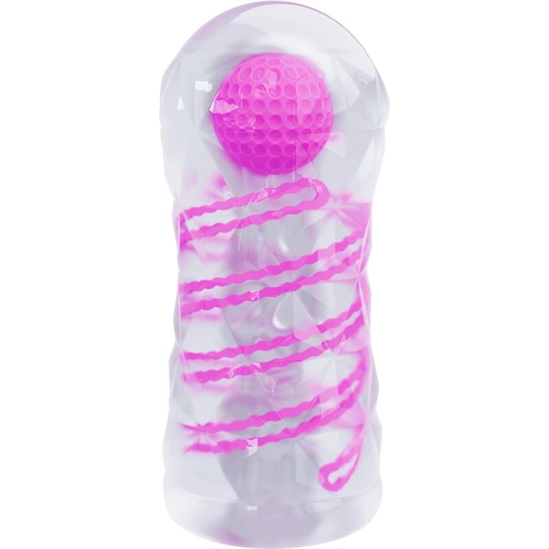 Alternative view of PRETTY LOVE - FANTASY MALE MASTURBATOR WITH INTERNAL SPIRAL AND TRANSPARENT BALLS
