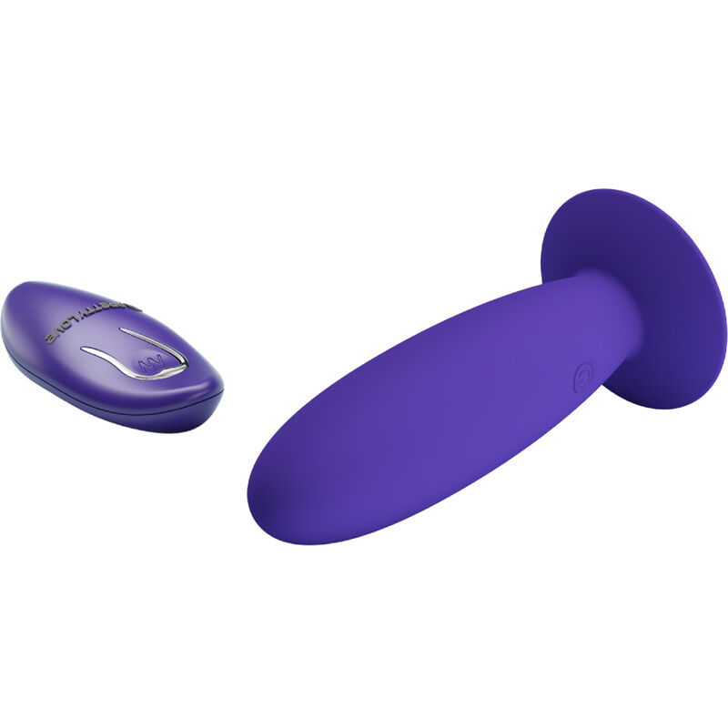 Alternative view of PRETTY LOVE - YOUTH PLUG ANAL VIBRATOR REMOTE CONTROL VIOLET