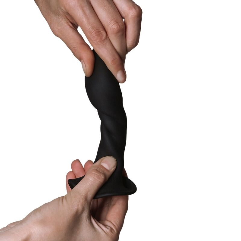 Alternative view of ADRIEN LASTIC - HITSENS 5 SILICONE DILDO BLACK