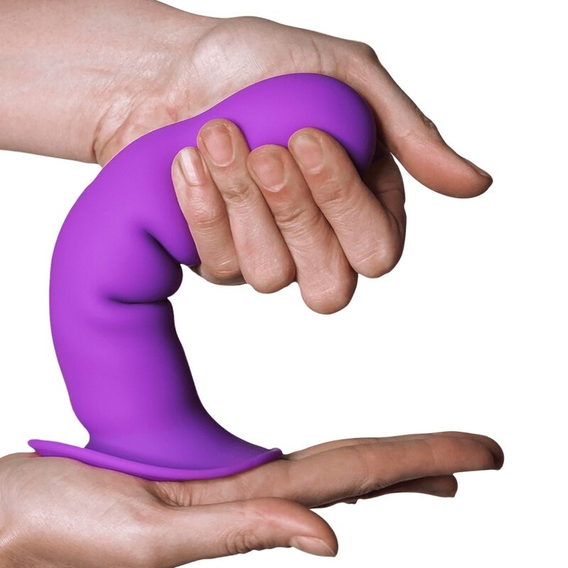 Alternative view of ADRIEN LASTIC - HITSENS VIBE 3 SILICONE DILDO VIOLET