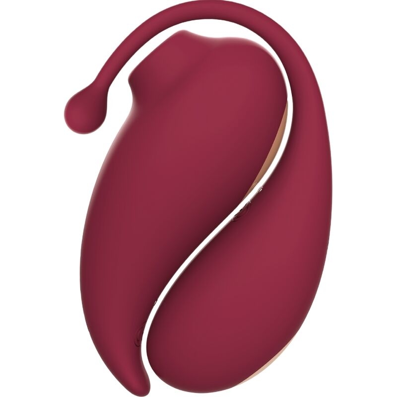 Alternative view of ADRIEN LASTIC - INSPIRATION CLITORIS SUCKER + RED VIBRATING EGG - FREE APP