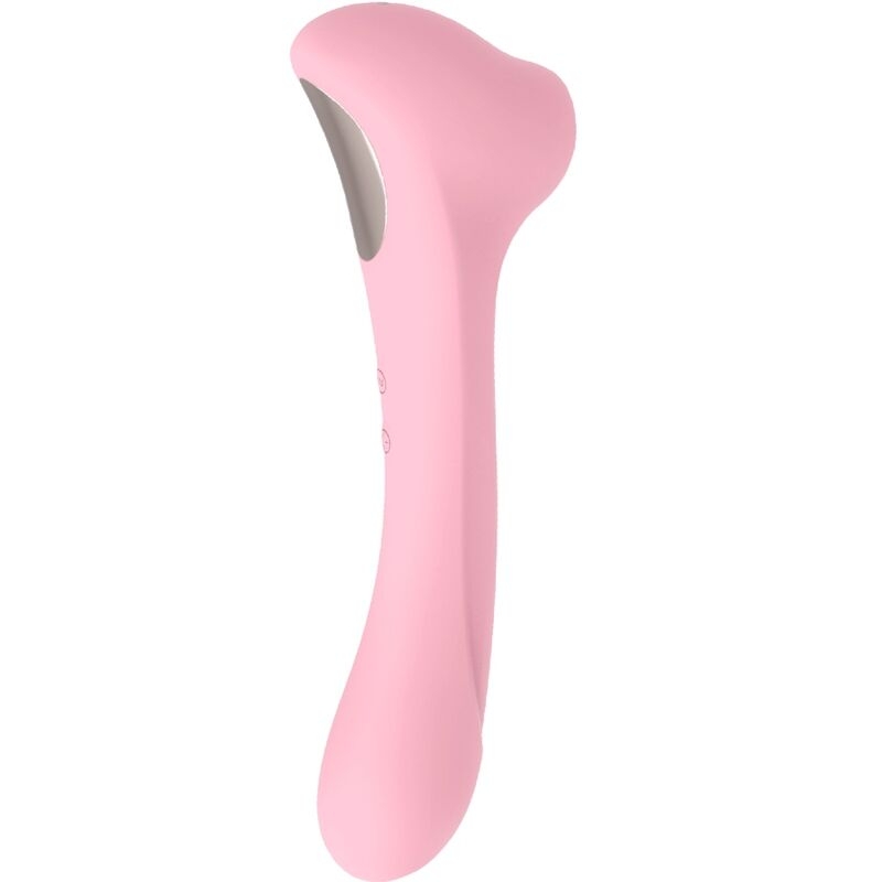 Alternative view of FEMINTIMATE - DAISY MASSAGER SUCTION AND VIBRATOR PINK