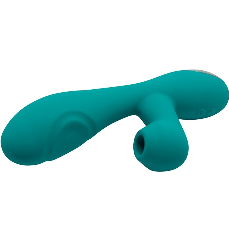 Alternative view of ALIVE - CARIBBEAN SHINE VIBRATOR  SUCTION BLUE