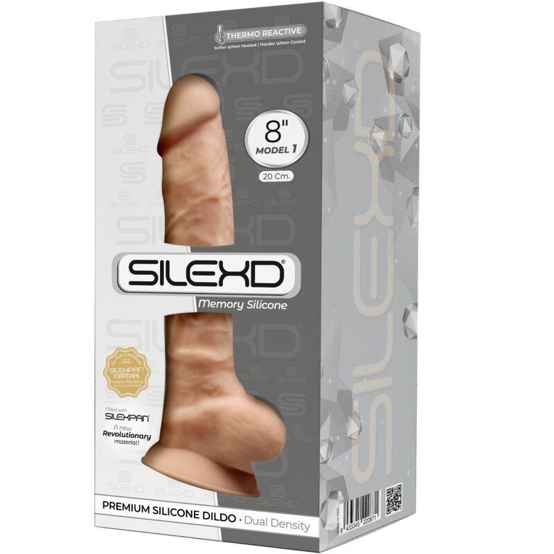 Alternative view of SILEXD - MODEL 1 REALISTIC PENIS PREMIUM SILEXPAN SILICONE 20 CM