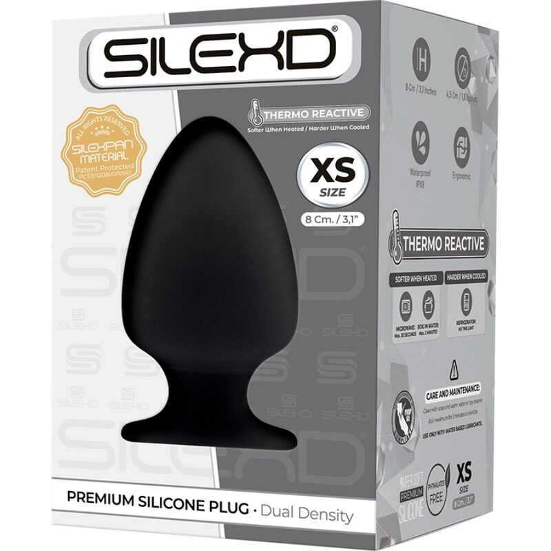 Alternative view of SILEXD - MODEL 1 ANAL PLUG PREMIUM SILEXPAN SILICONE PREMIUM THERMOREACTIVE SIZE XS