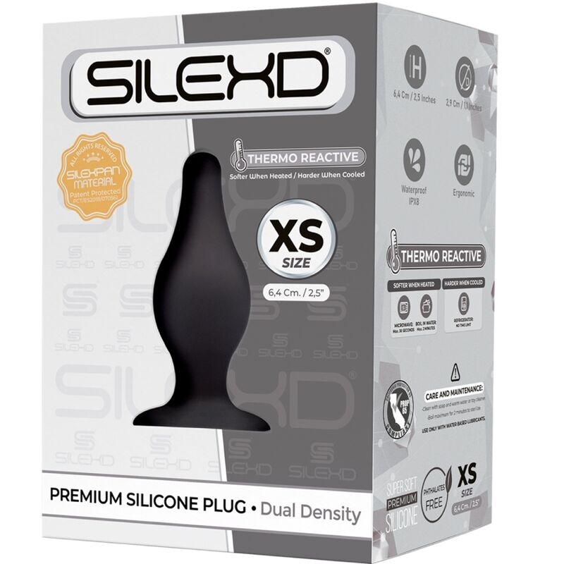 Alternative view of SILEXD - MODEL 2 ANAL PLUG PREMIUM SILEXPAN SILICONE PREMIUM THERMOREACTIVE SIZE XS