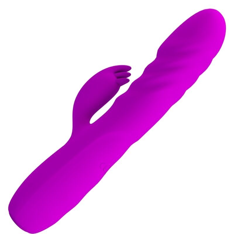 Alternative view of PRETTY LOVE - MELANIE PURPLE RECHARGEABLE RABBIT VIBRATOR