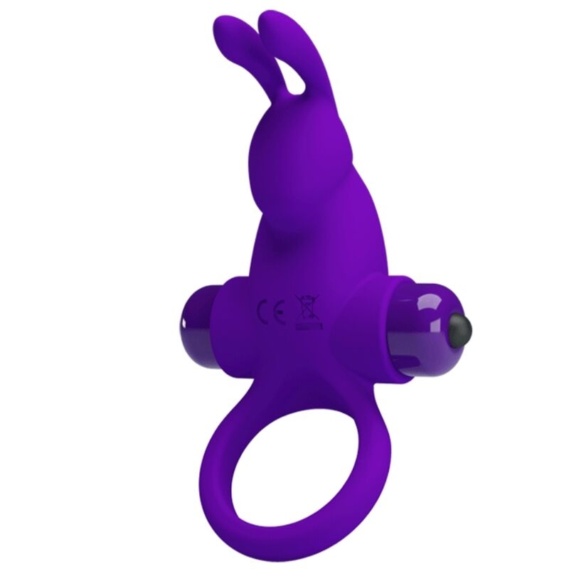 Alternative view of PRETTY LOVE - VIBRATOR RING I RABBIT FOR PURPLE PENIS