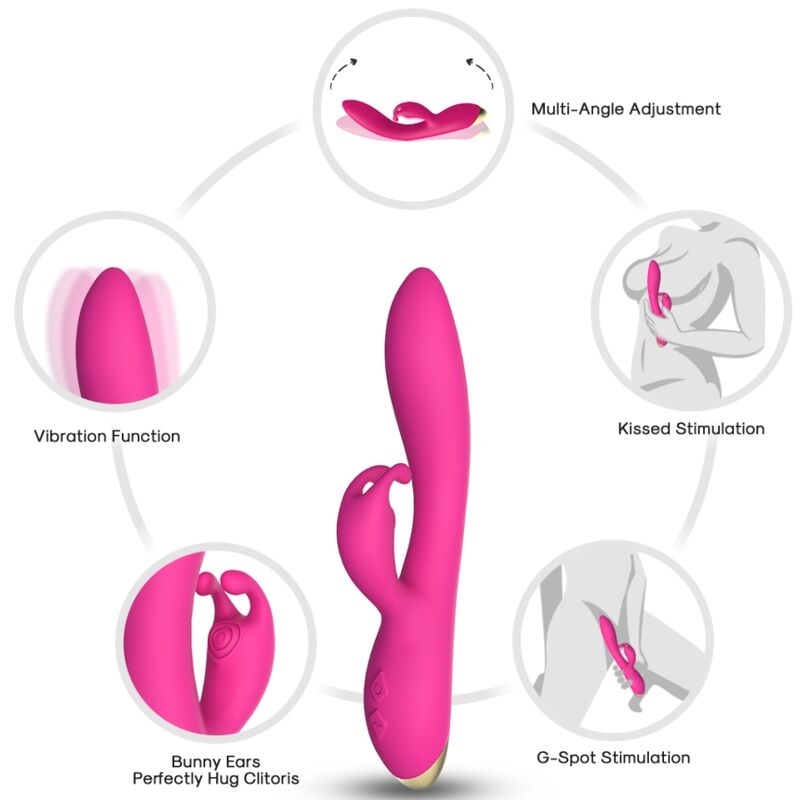 Alternative view of ARMONY - BONNIE VIBRATOR RABBIT FUCHSIA