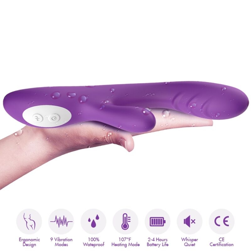 Alternative view of ARMONY - SPARK VIBRATOR HEAT EFFECT PURPLE