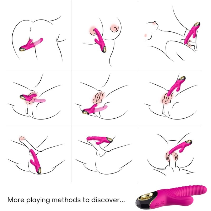 Alternative view of ARMONY - ETERNITY VIBRATOR SILICONE FUCHSIA