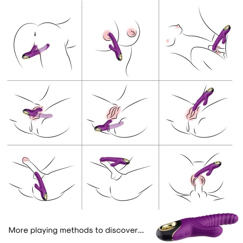 Alternative view of ARMONY - ETERNITY VIBRATOR SILICONE PURPLE
